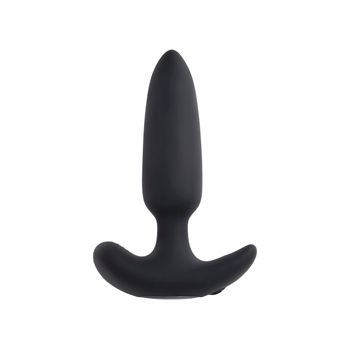 Black Beauty - Vibrerende buttplug met afstandsbediening